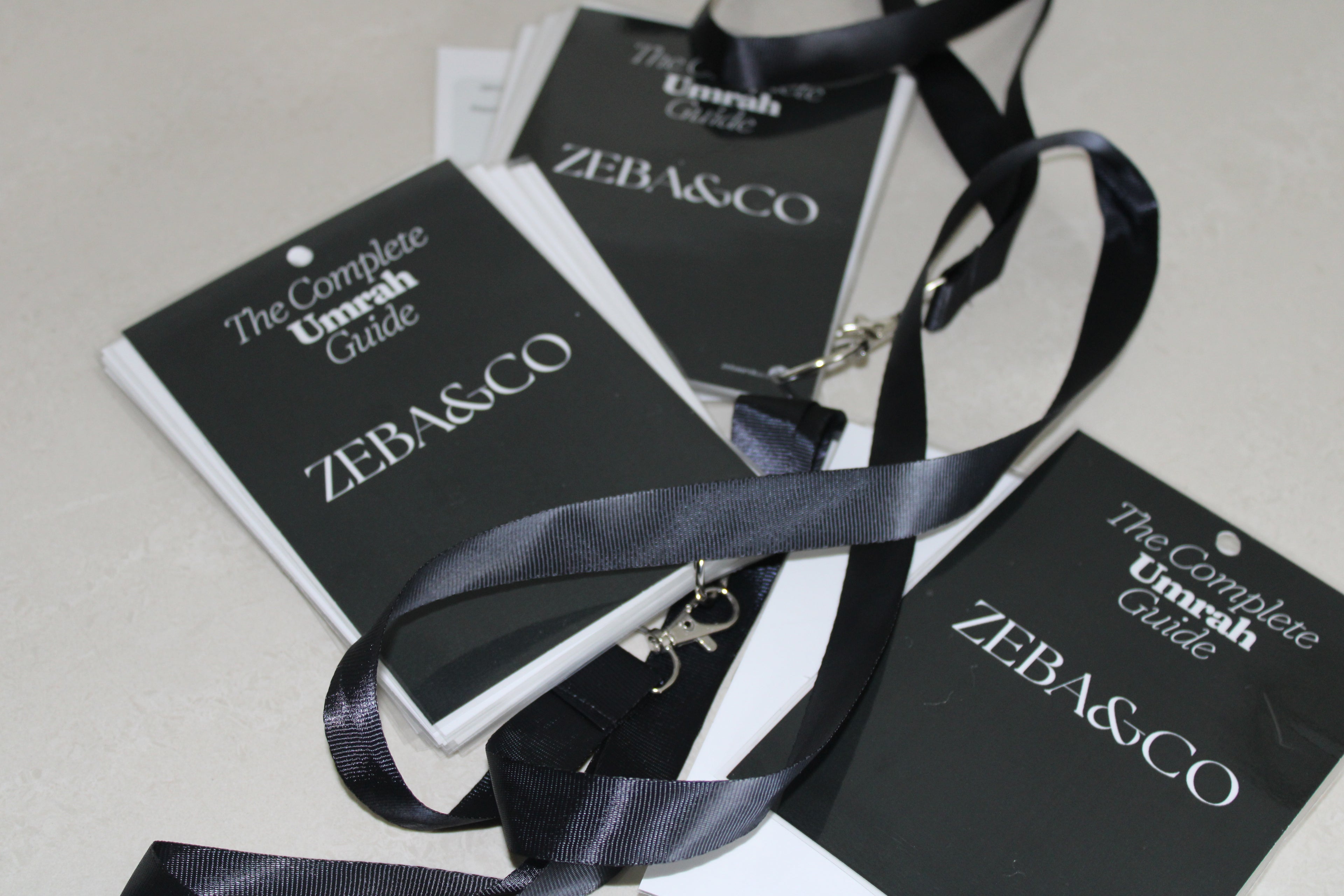 The Complete Umrah Guide Lanyard Set