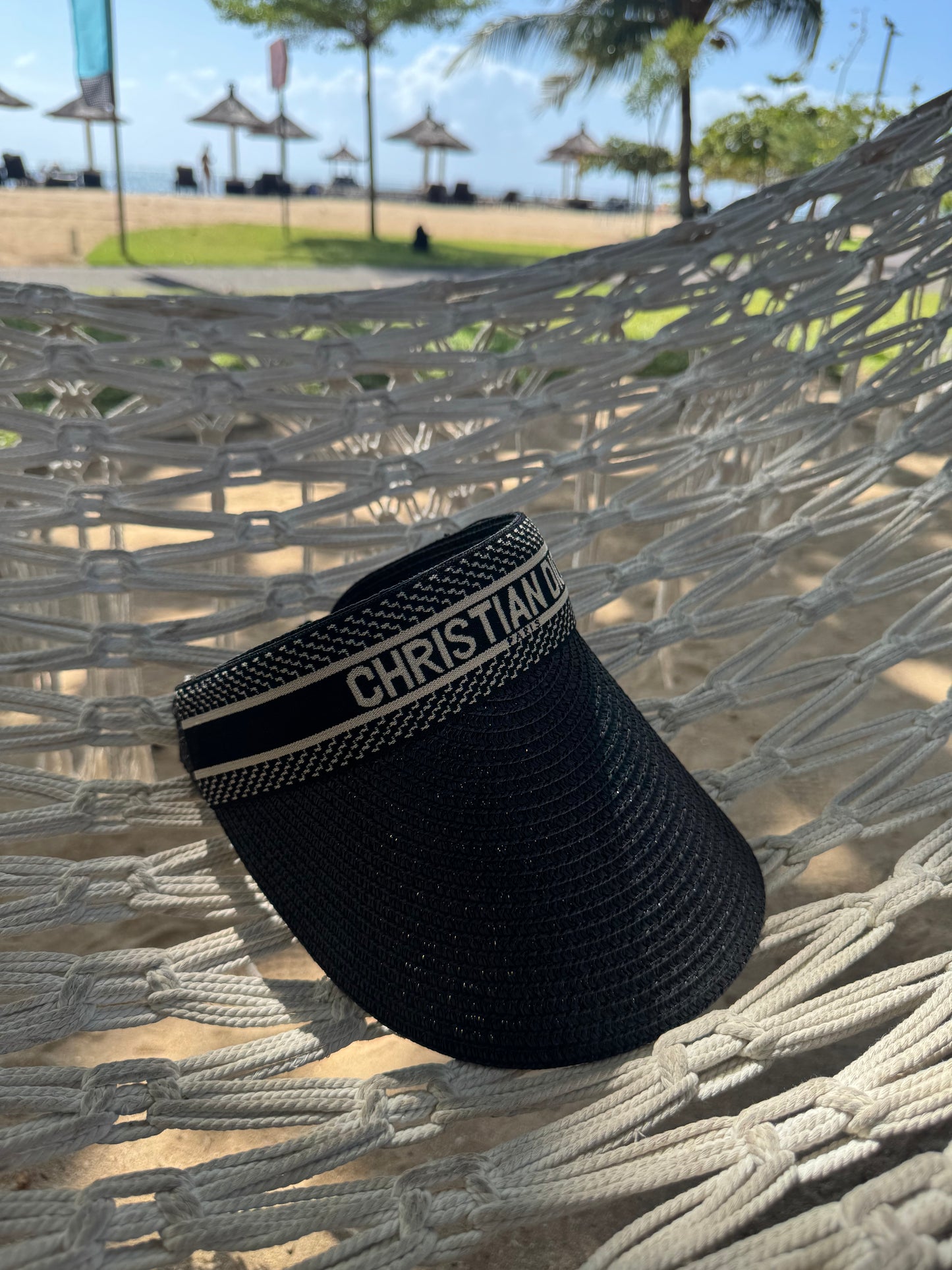 Riviera Sun Visor – Dior Inspired