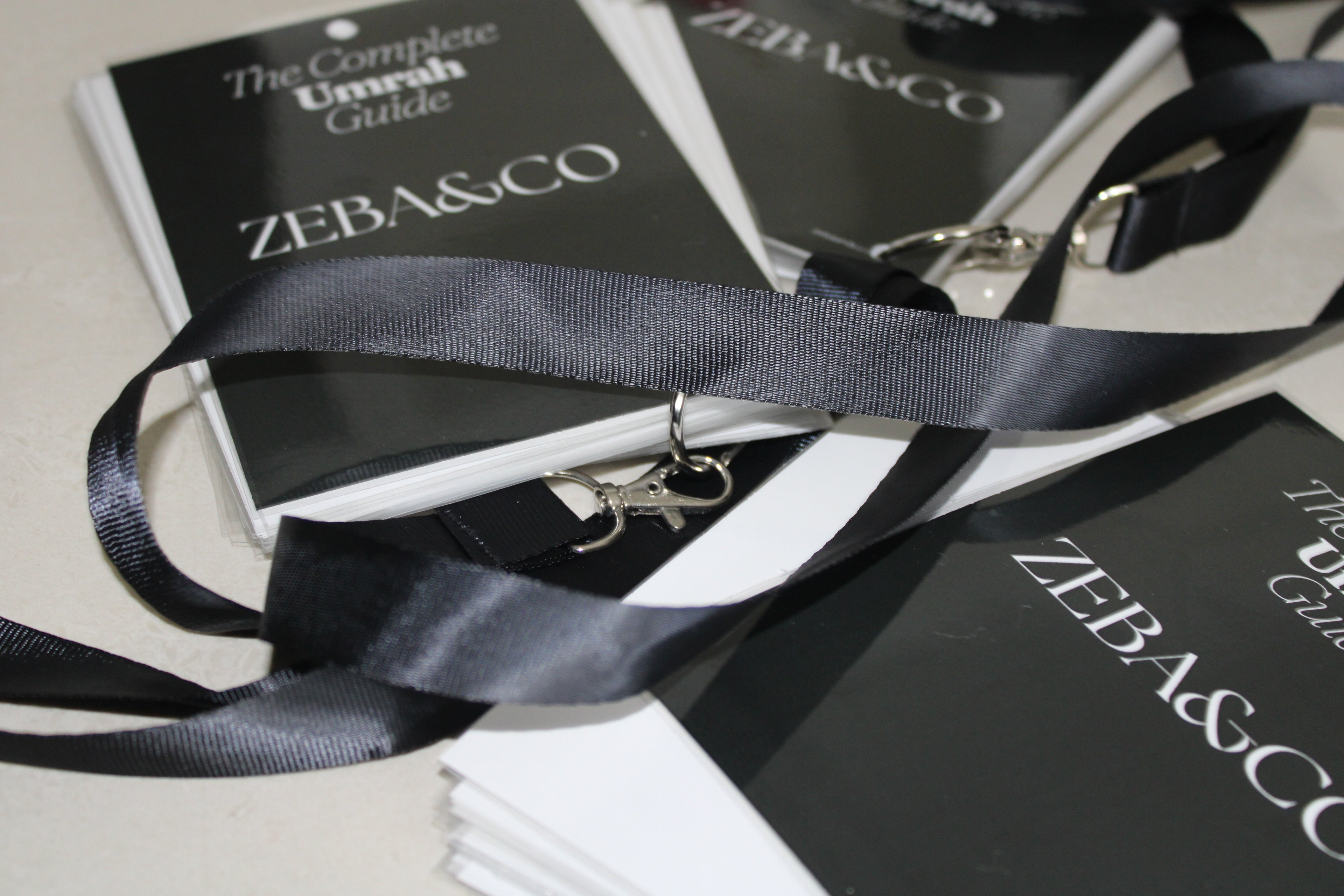 The Complete Umrah Guide Lanyard Set