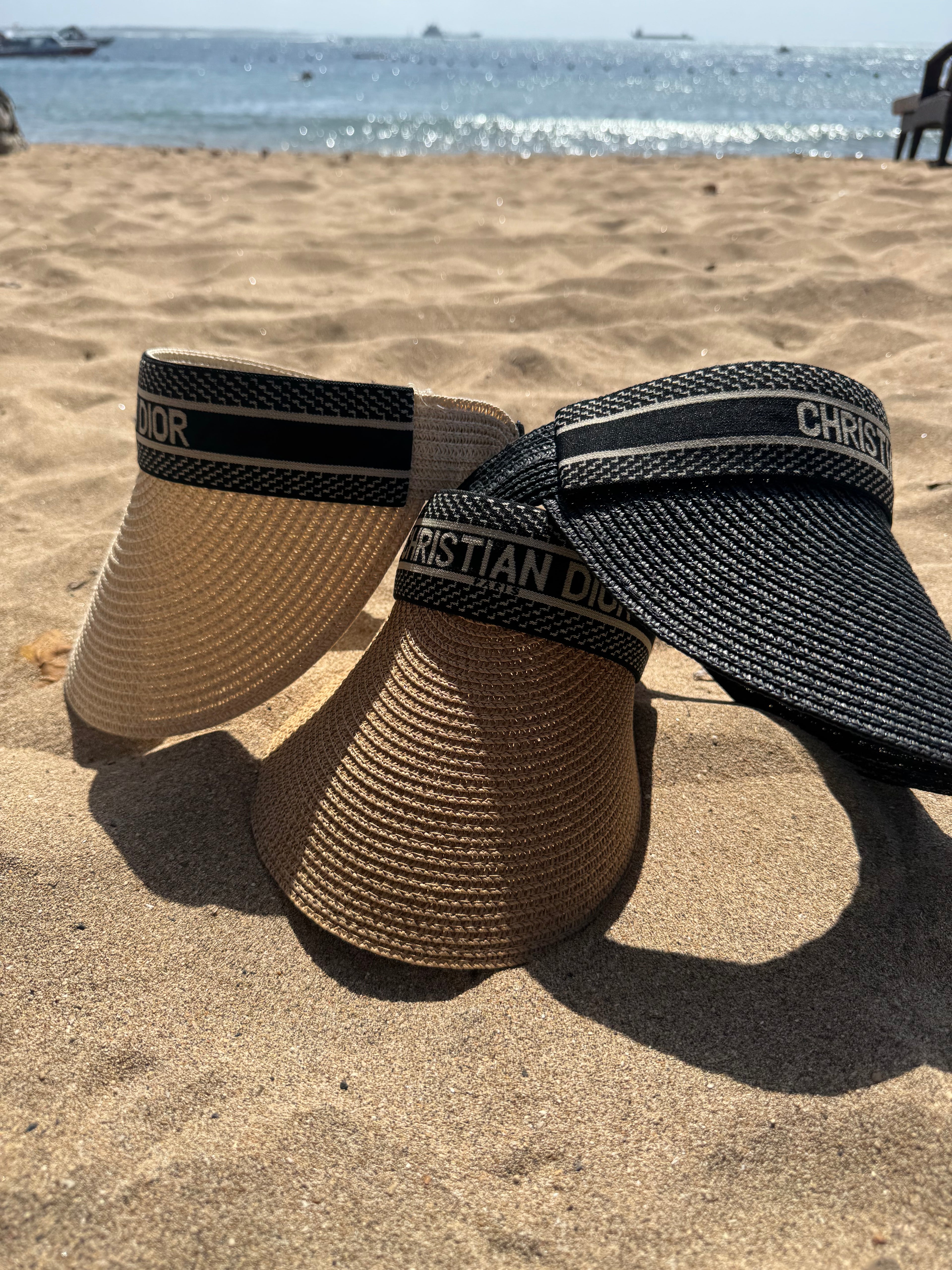 Riviera Sun Visor – Dior Inspired