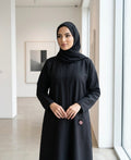Noir Beaded Abaya