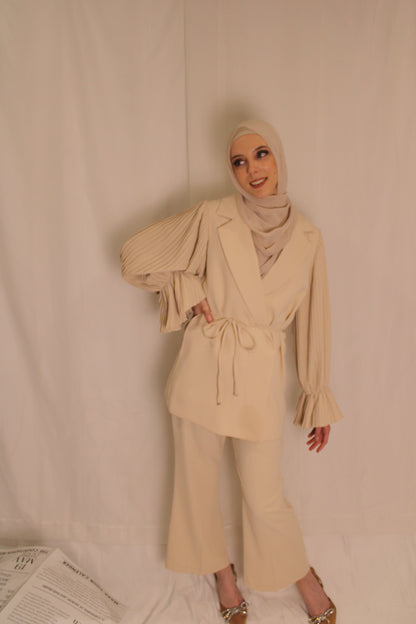 Pleated Grace Suit