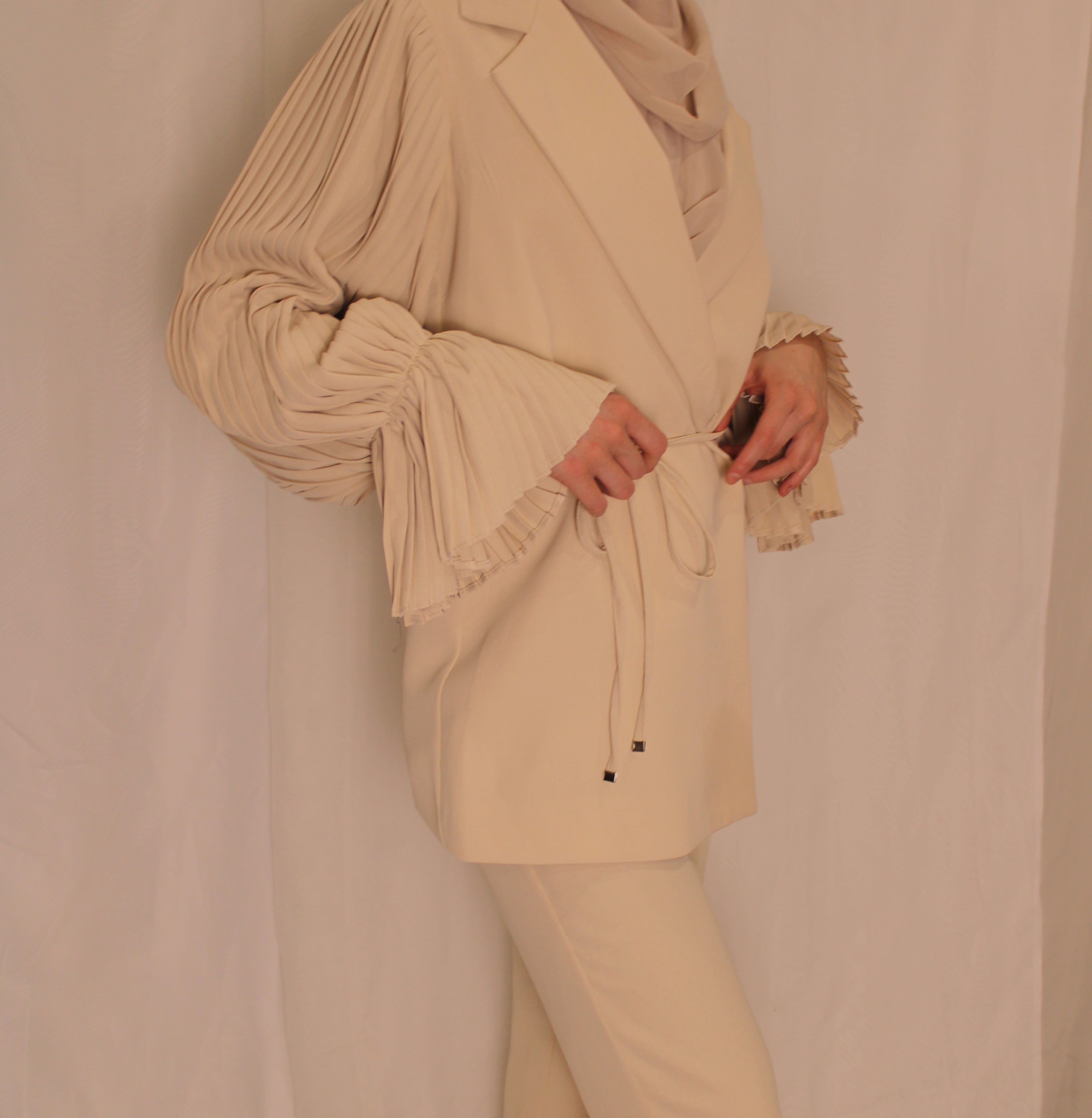 Pleated Grace Suit